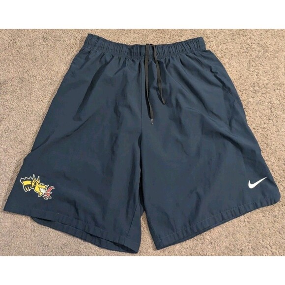 Nike Dri-Fit Drexel University Dragons 9" Blue Training Shorts AQ3496-419 Men's - Picture 1 of 5